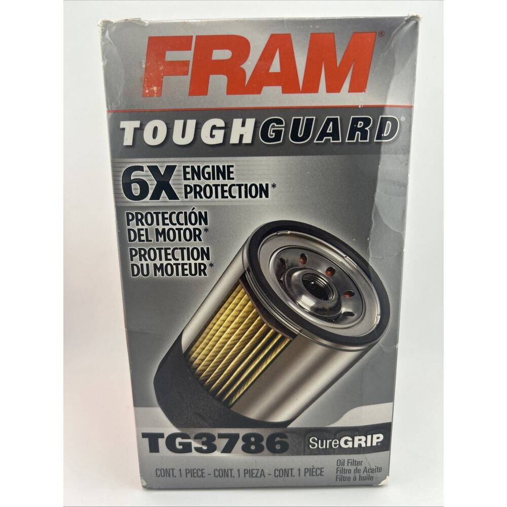 Genuine Fram Tough Guard Oil Filter #TG3786 Made in the USA